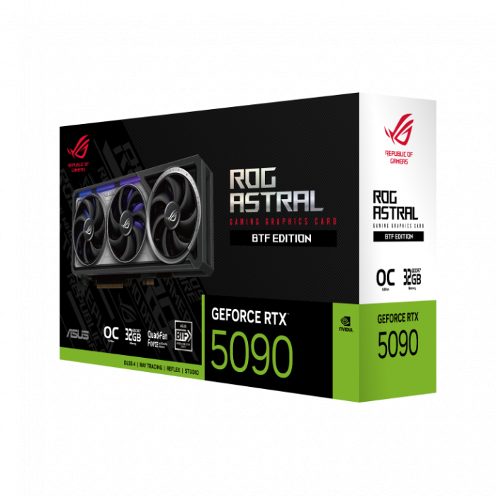 VGA ASUS ROG Astral GeForce RTX™ 5090 32GB GDDR7 BTF OC Edition