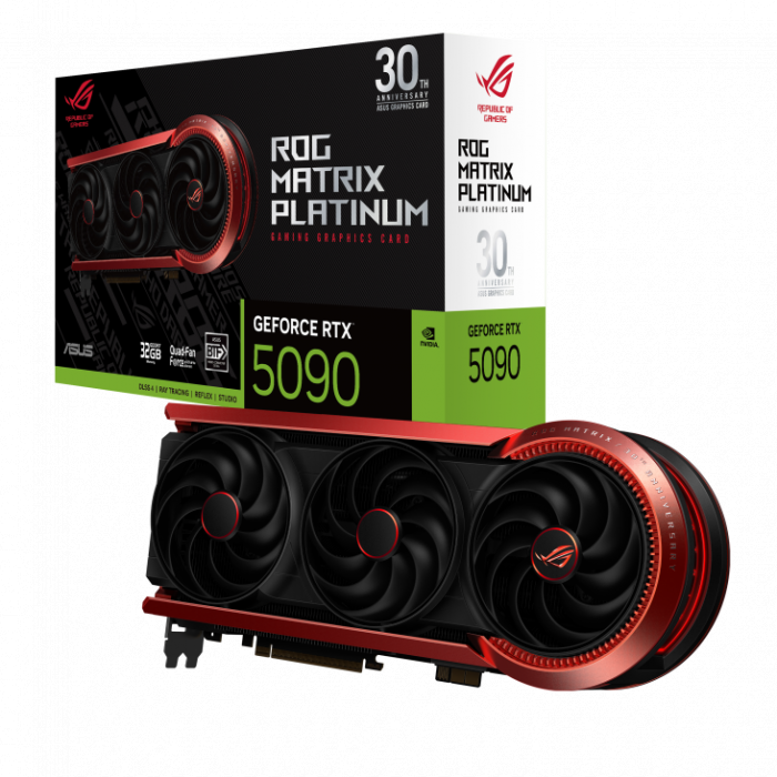 VGA ASUS ROG Matrix Platinum GeForce RTX™ 5090 - 30th Anniversary Edition