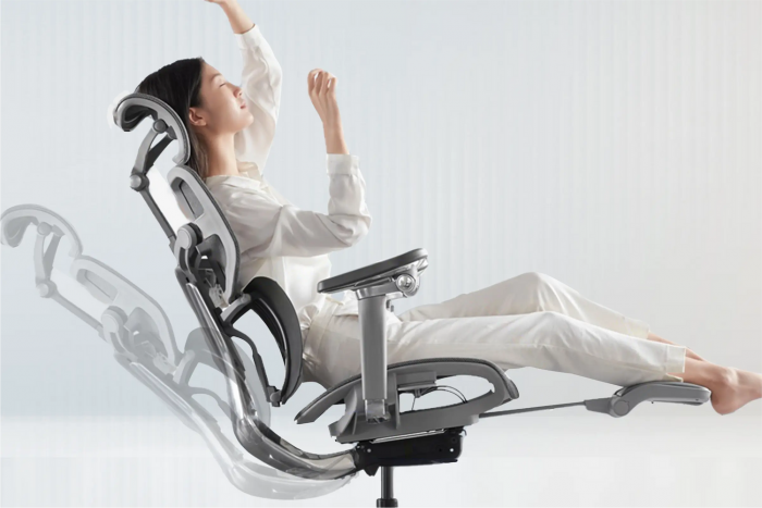 GHẾ Công thái học Epione AliusChair - Cool Gray