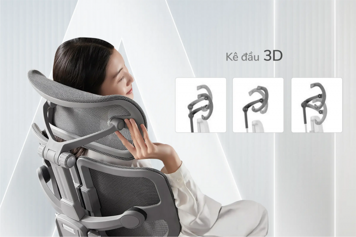 GHẾ Công thái học Epione AliusChair - Cool Gray