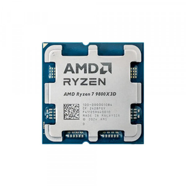 CPU AMD Ryzen 7 9800X3D New Tray (Up to 5.2Ghz, 8 Nhân 16 Luồng,  104MB Cache) - Socket AM5)