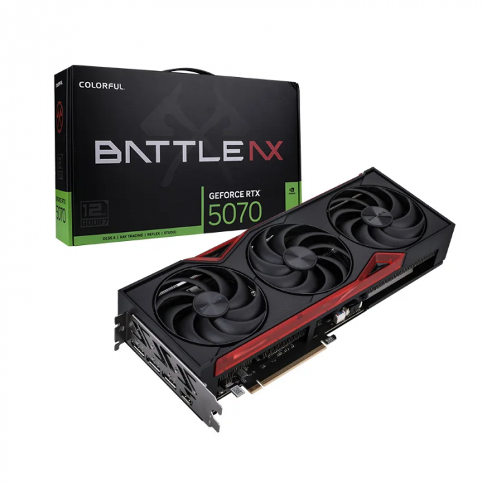 VGA Colorful GeForce RTX 5070 Battle AX 12GB V2-V (RTX 5070 NB EX 12GB V2-V)