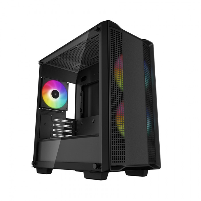 CASE Deepcool CC360 Black (Mid Tower / Micro-ATX, Mini-ITX)