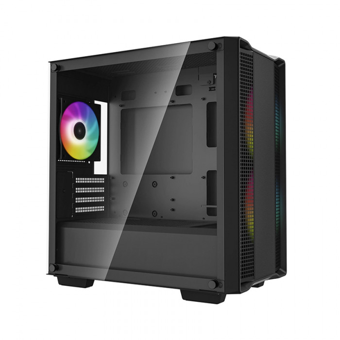 CASE Deepcool CC360 Black (Mid Tower / Micro-ATX, Mini-ITX)
