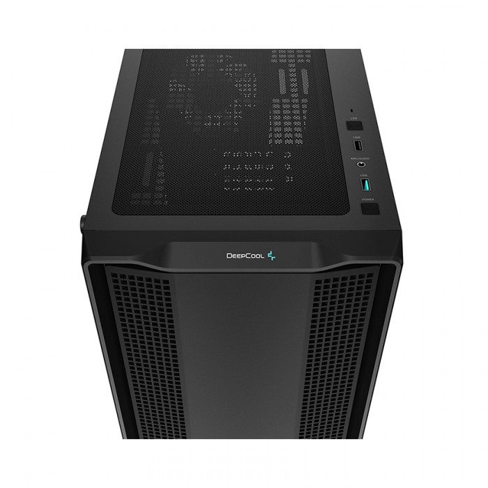 CASE Deepcool CC360 Black (Mid Tower / Micro-ATX, Mini-ITX)