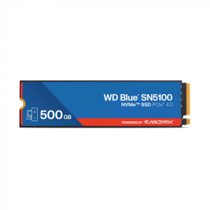 SSD WD Blue SN5100 500GB NVMe PCIe Gen4 x4