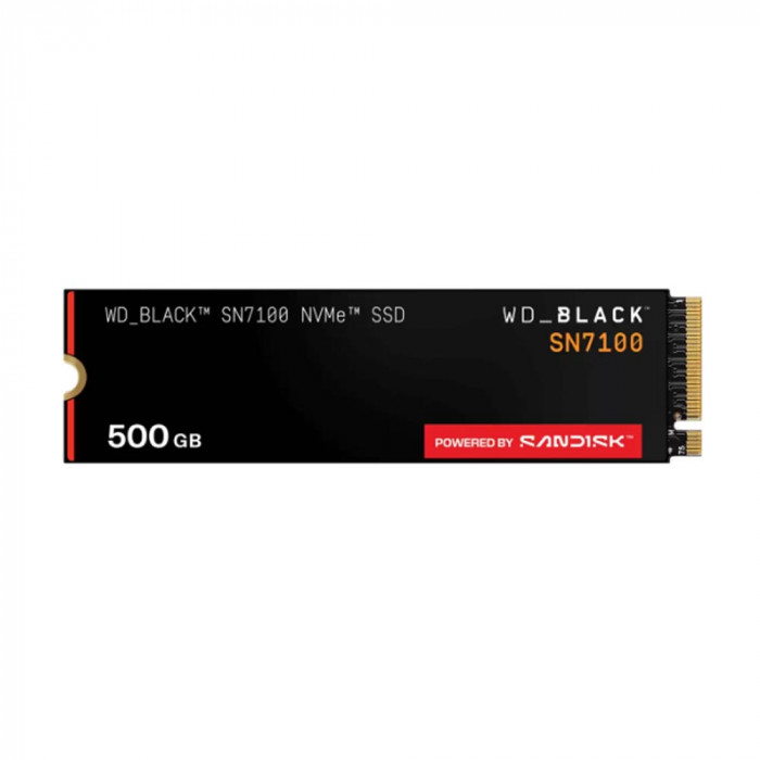 SN7100 Black 500GB M2 PCIe NVMe Gen 4×4