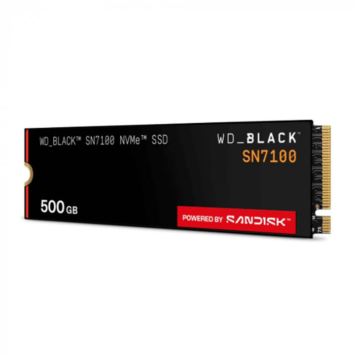 SN7100 Black 500GB M2 PCIe NVMe Gen 4×4