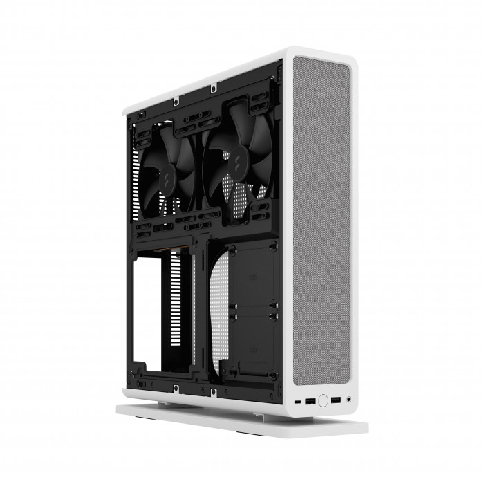 Vỏ case máy tính Mini ITX Fractal Ridge (White)