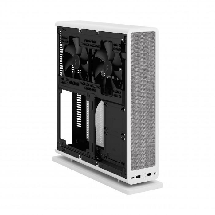 Vỏ case máy tính Mini ITX Fractal Ridge (White)