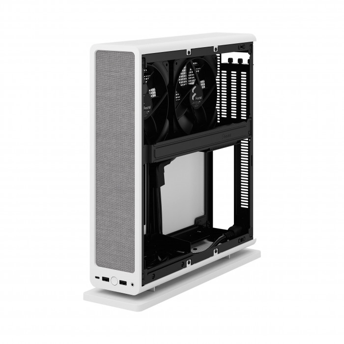 Vỏ case máy tính Mini ITX Fractal Ridge (White)