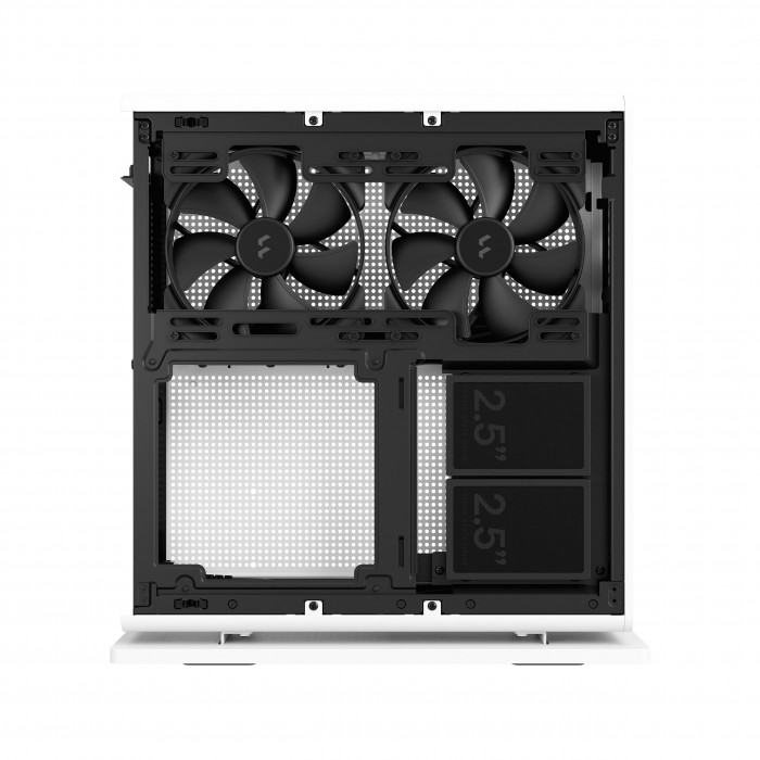 Vỏ case máy tính Mini ITX Fractal Ridge (White)