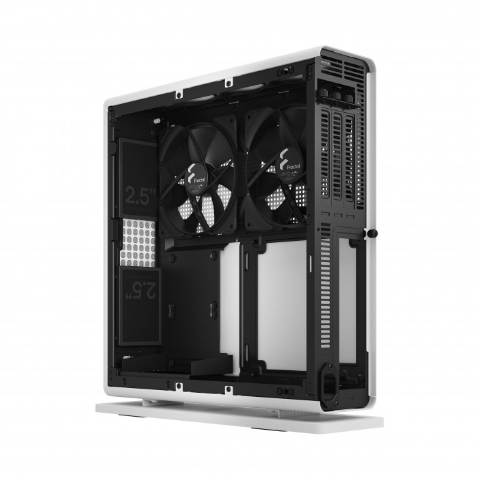 Vỏ case máy tính Mini ITX Fractal Ridge (White)