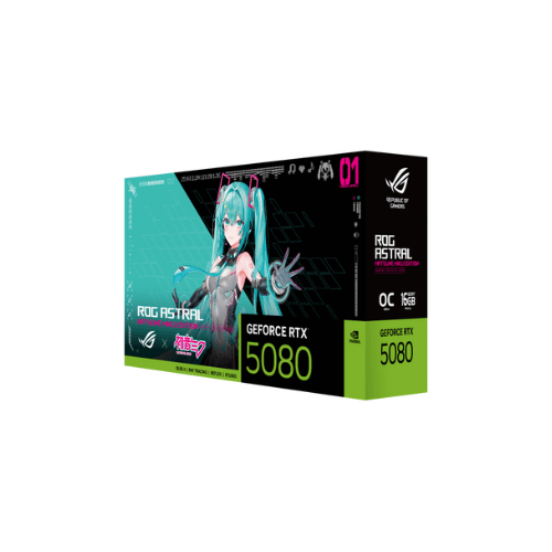 VGA ASUS ROG ASTRAL GeForce RTX 5080 16GB OC HATSUNE MIKU EDITION