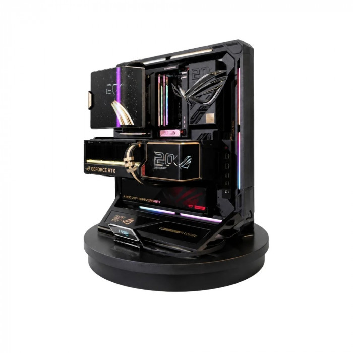 PC ASUS ROG 20th Anniversary | Ryzen 9 9950X3D2, RAM 128GB, SSD 4TB, RTX 5090 32GB