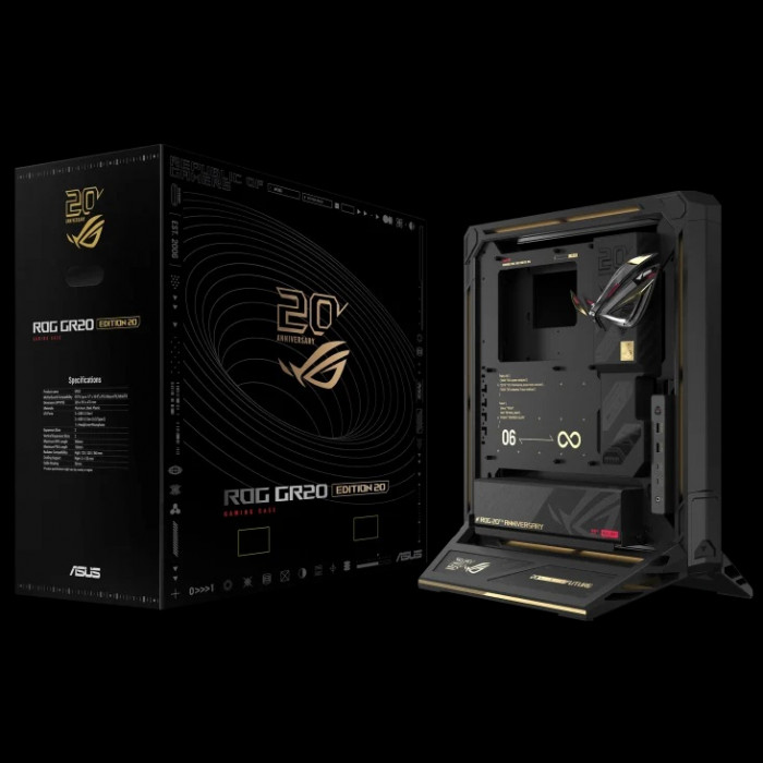 PC ASUS ROG 20th Anniversary | Ryzen 9 9950X3D2, RAM 128GB, SSD 4TB, RTX 5090 32GB