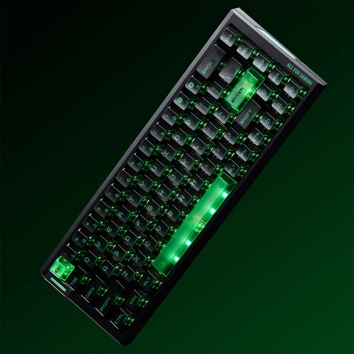 ATK RS6 Air Esports Hall Effect Keyboard | White-SWITH ICEBLADE (5 LAYERS)