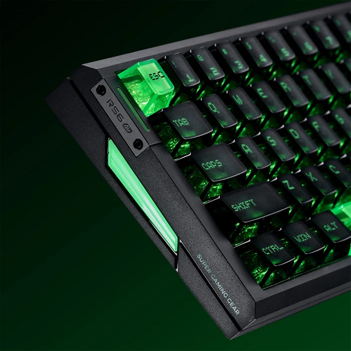 ATK RS6 Air Esports Hall Effect Keyboard | White-SWITH ICEBLADE (5 LAYERS)