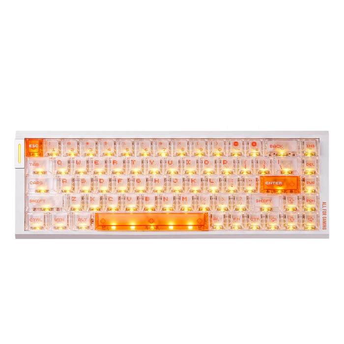 ATK RS6 Air Esports Hall Effect Keyboard | White-SWITH ICEBLADE (5 LAYERS)
