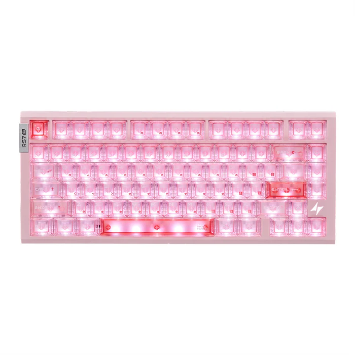 Bàn phím ATK RS7 Air Esports Hall Effect | Pink-ICEBLADE (5 LAYERS)