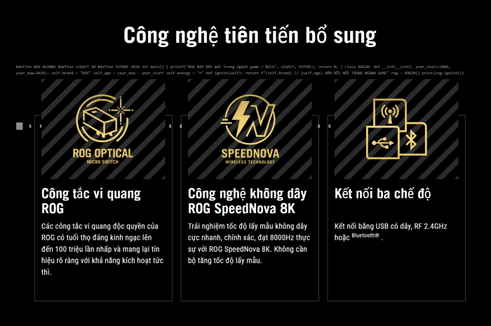 Chuột chơi game ROG Harpe II Extreme Edition 20