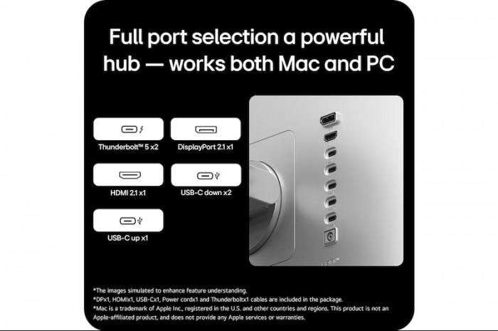 Màn hình đồ họa LG UltraFine™ evo 32U990A-S (32inch | Nano IPS Black | 6K | Thunderbolt™ 5)