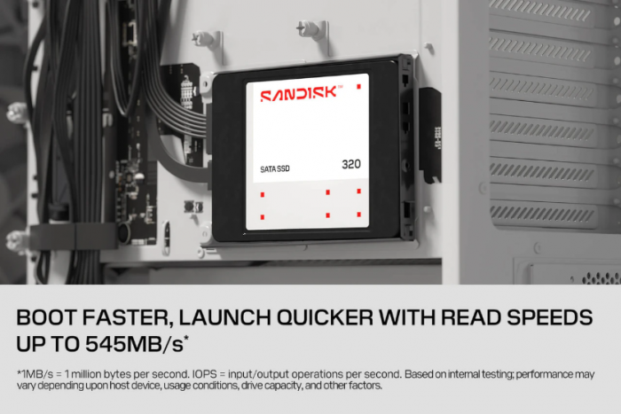 Ổ cứng SSD SANDISK 320 SATA - 250GB