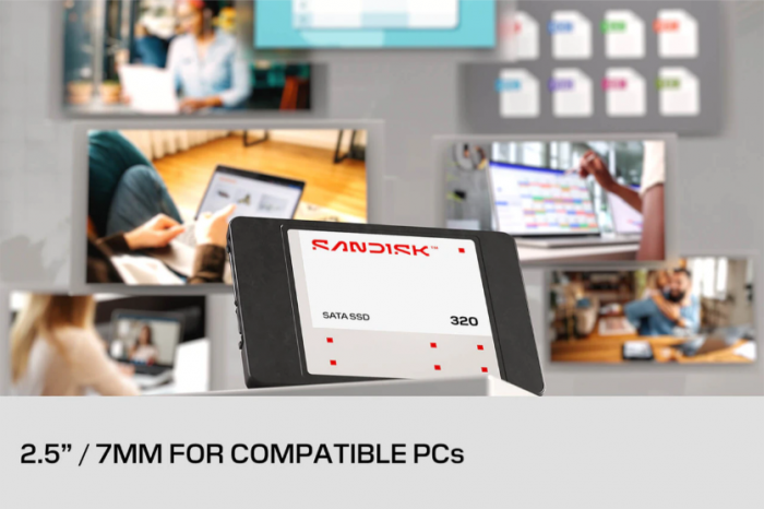 Ổ cứng SSD SANDISK 320 SATA - 250GB