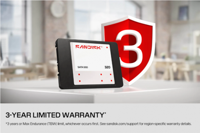 Ổ cứng SSD SANDISK 320 SATA - 1000GB