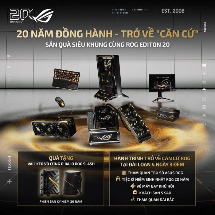 Bundle ASUS ROG 20th Anniversary