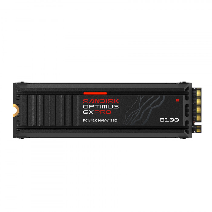SSD SANDISK Optimus GX PRO 8100 NVMe™ 2280 | 4TB | Heatsink