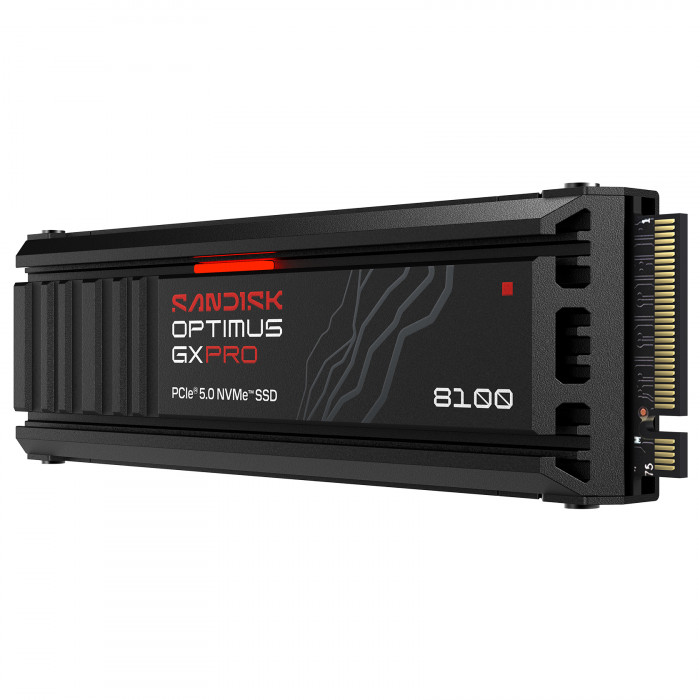 SSD SANDISK Optimus GX PRO 8100 NVMe™ 2280 | 4TB | Heatsink