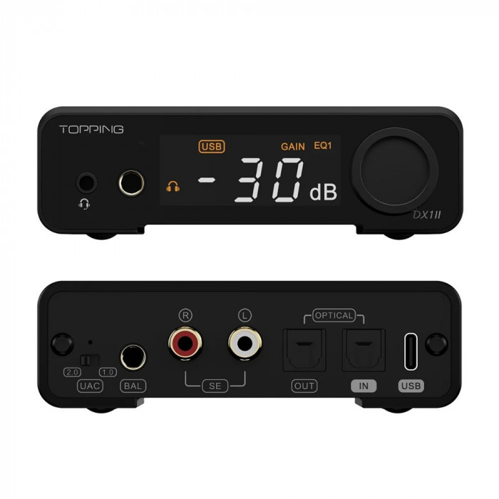 DAC Topping DX1 II | Black