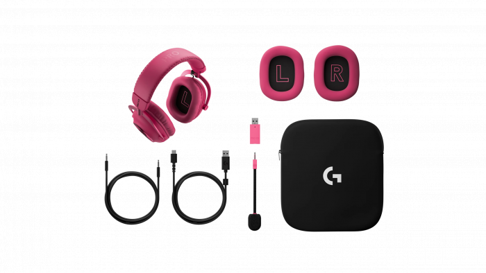 Tai nghe Logitech G Pro X3 LightSpeed | Magenta