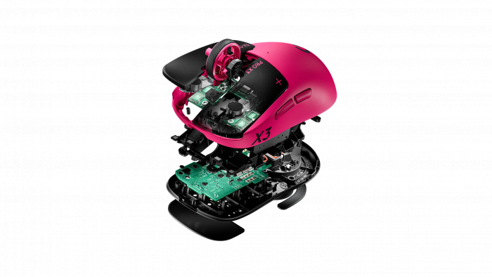 Chuột Logitech Pro X3 SUPERSTRIKE | Magenta Eclipse