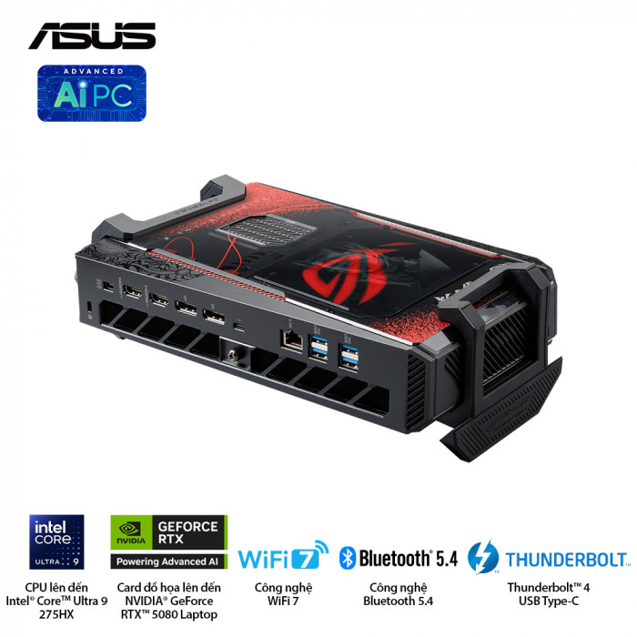 PC Mini ASUS ROG NUC 16 RNUC16JNK9X28AA2 (Core Ultra 9-290HX, RTX 5080 16GB, 32GB RAM, 2TB SSD, Win 11 Home)