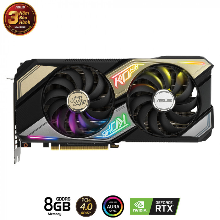 VGA Asus KO GeForce RTX™ 3060 Ti V2 8GB GDDR6 