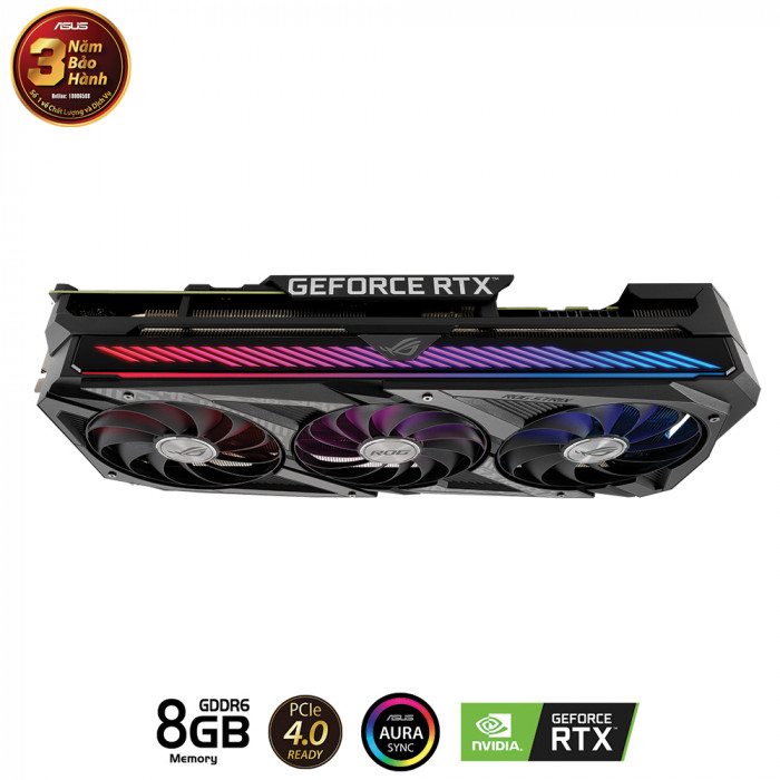 VGA Asus ROG Strix GeForce RTX 3060 Ti V2 OC Edition 8GB GDDR6