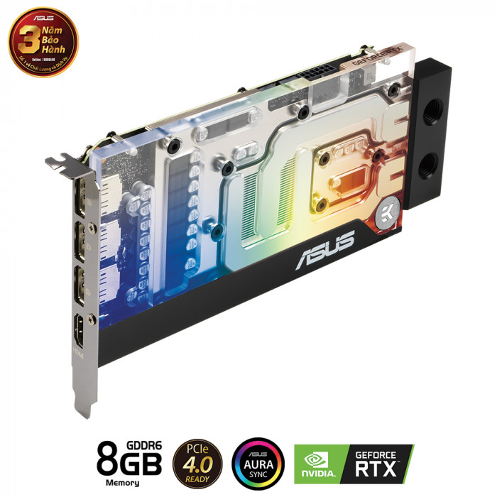 VGA Asus EKWB GeForce RTX™ 3070 8GB GDDR6 - Đen 