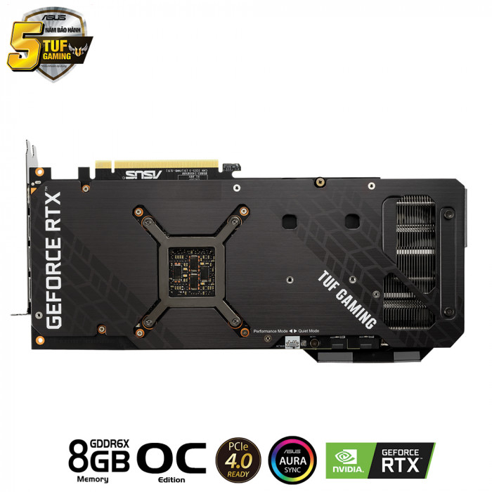 VGA Asus TUF Gaming GeForce RTX 3070 Ti OC Edition 8GB GDDR6X