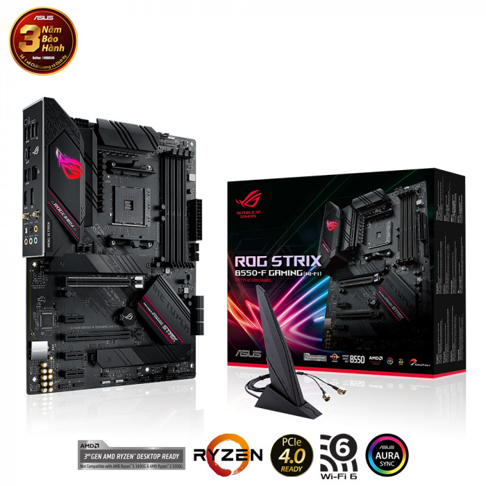 Mainboard Asus ROG Strix B550-F Gaming WI-FI II Black