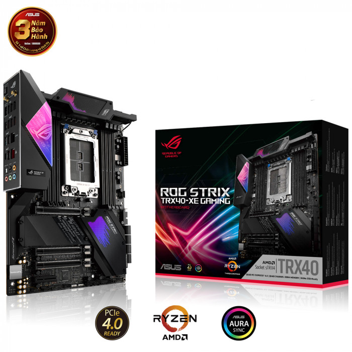 Mainboard Asus ROG Strix TRX40-XE Gaming - Đen 