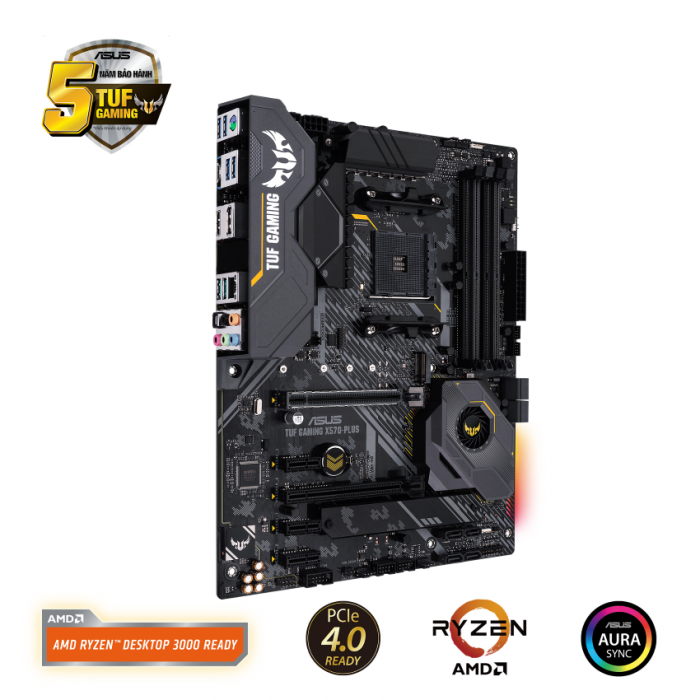 Mainboard Asus TUF Gaming X570-PLUS WI-FI Black