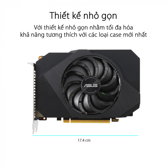 VGA Asus PHOENIX GeForce® GTX 1650 4GD6-P OC edition 4GB GDDR6 