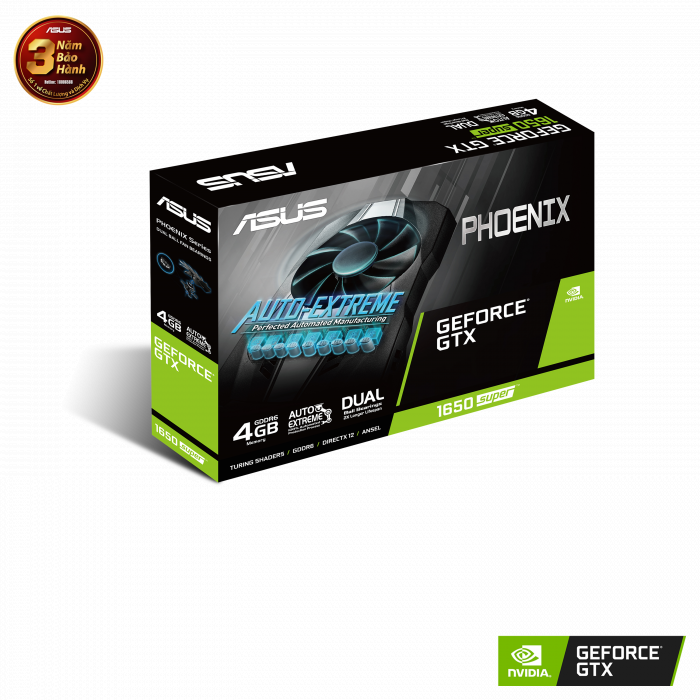 VGA Asus PHOENIX GeForce® GTX 1650 SUPER™ 4GB GDDR6 