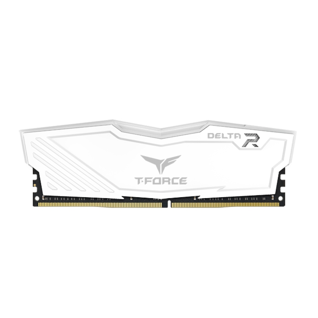 RAM TeamGroup T-FORCE Delta RGB 16GB (2 x 8GB) DDR4 Bus 3200MHz White