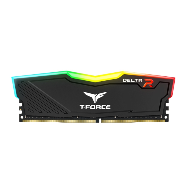 RAM TeamGroup T-FORCE Delta RGB 16GB DDR4 Bus 3200MHz - Đen 