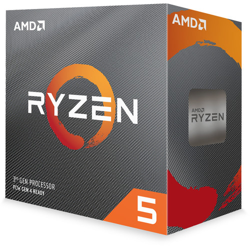 CPU AMD Ryzen 5 3600 (3.6GHz turbo Up to 4.2GHz, 6 Nhân 12 Luồng, 35MB Cache, 65W) - Socket AMD AM4