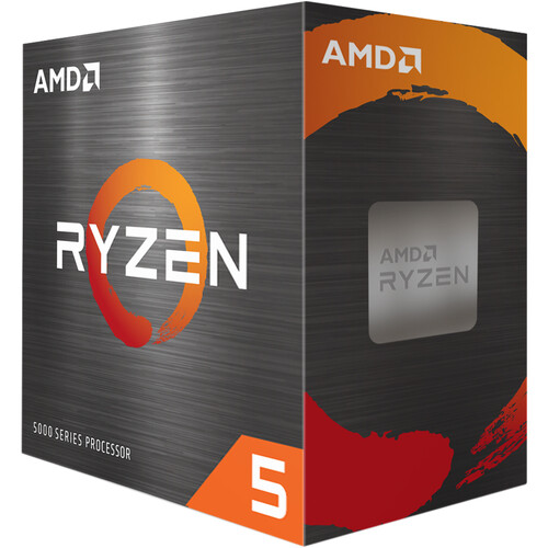 CPU AMD Ryzen 5 5600X (4.6 GHz/ 35MB/ 6 cores 12 threads/ 65W/ Socket AM4/ Wraith Stealth Cooler) 