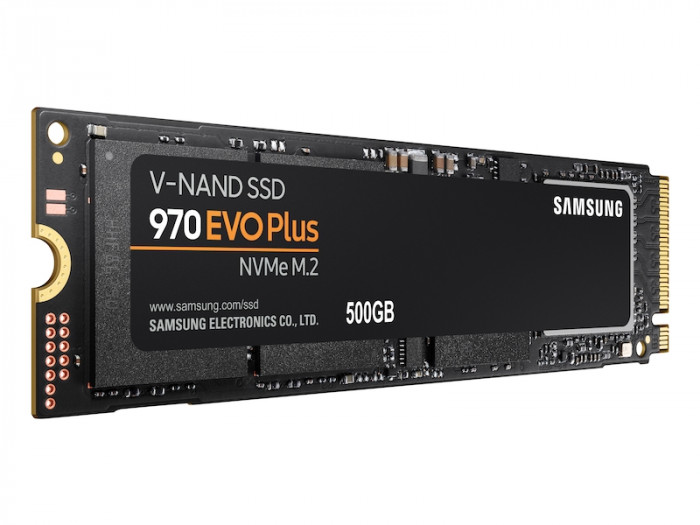 SSD SamSung 970 EVO PLUS 500GB M.2 NVMe PCIe Gen3x4 - MZ-V7S500BW